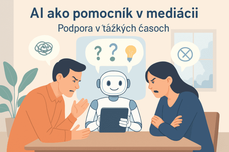 Môže AI Zabezpečiť Mediáciu? Čo Nás Učí Výskum Použitia AI v Terapii