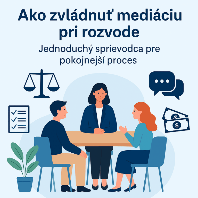 Ako zvládnuť mediáciu pri rozvode: Jednoduchý sprievodca pre pokojnejší proces