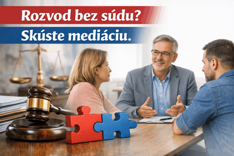 Rozvod bez súdu? Mediácia ako rozumnejšia cesta pri rozvode